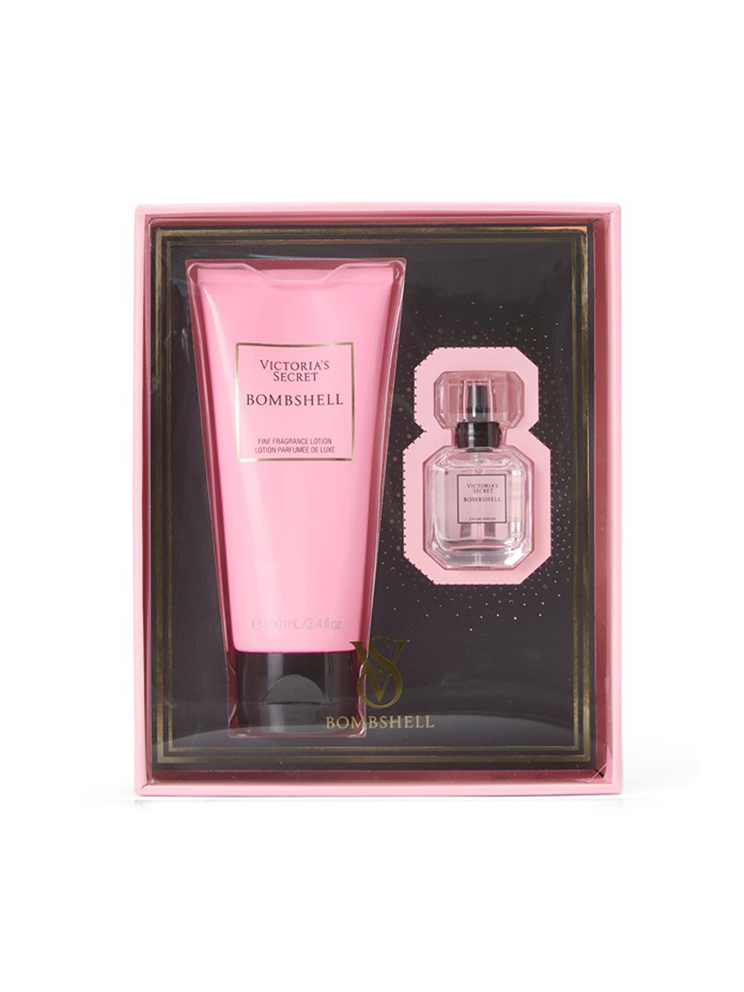 

Victoria's Secret Bombshell Set Of 2 Fragrance Duo Gift Set - 107 ml, Pink