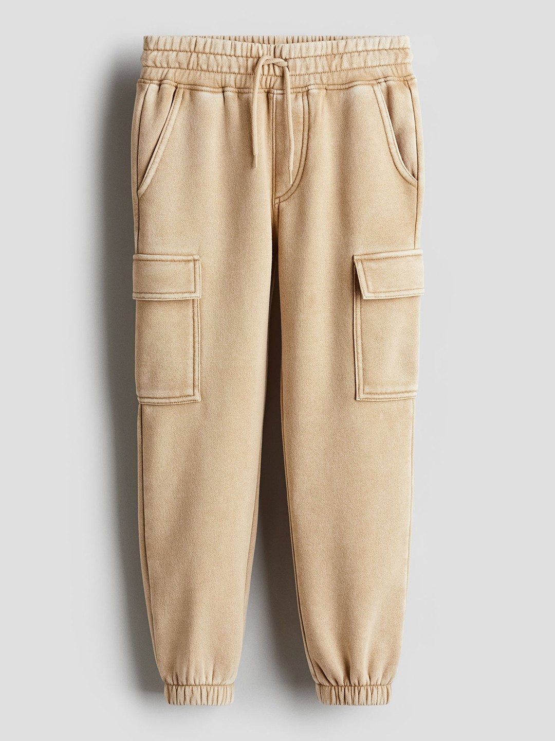 

H&M Boys Cargo Joggers, Beige