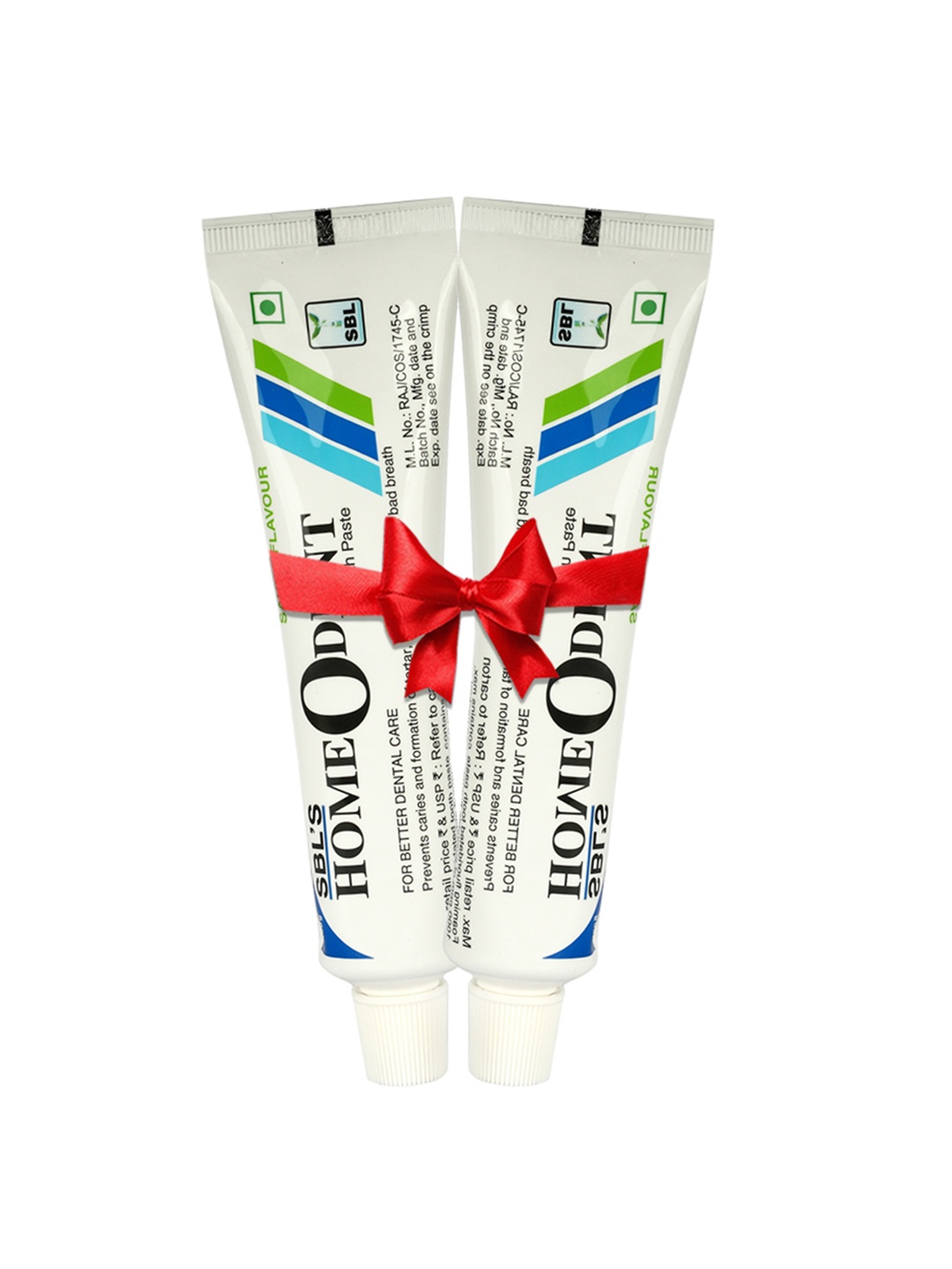 

SBL Set Of 2 Homeodent Tooth Paste - 100 g Each - Saunf Flavor, White