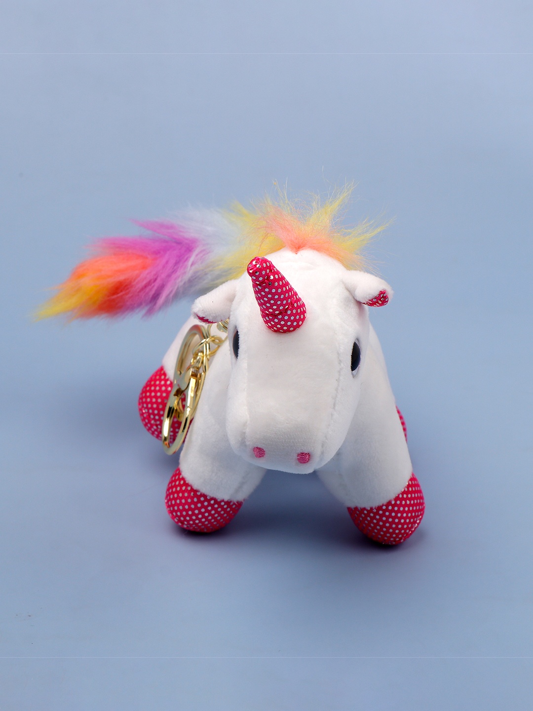 

Archies Unicorn Pulshie Keychain, White