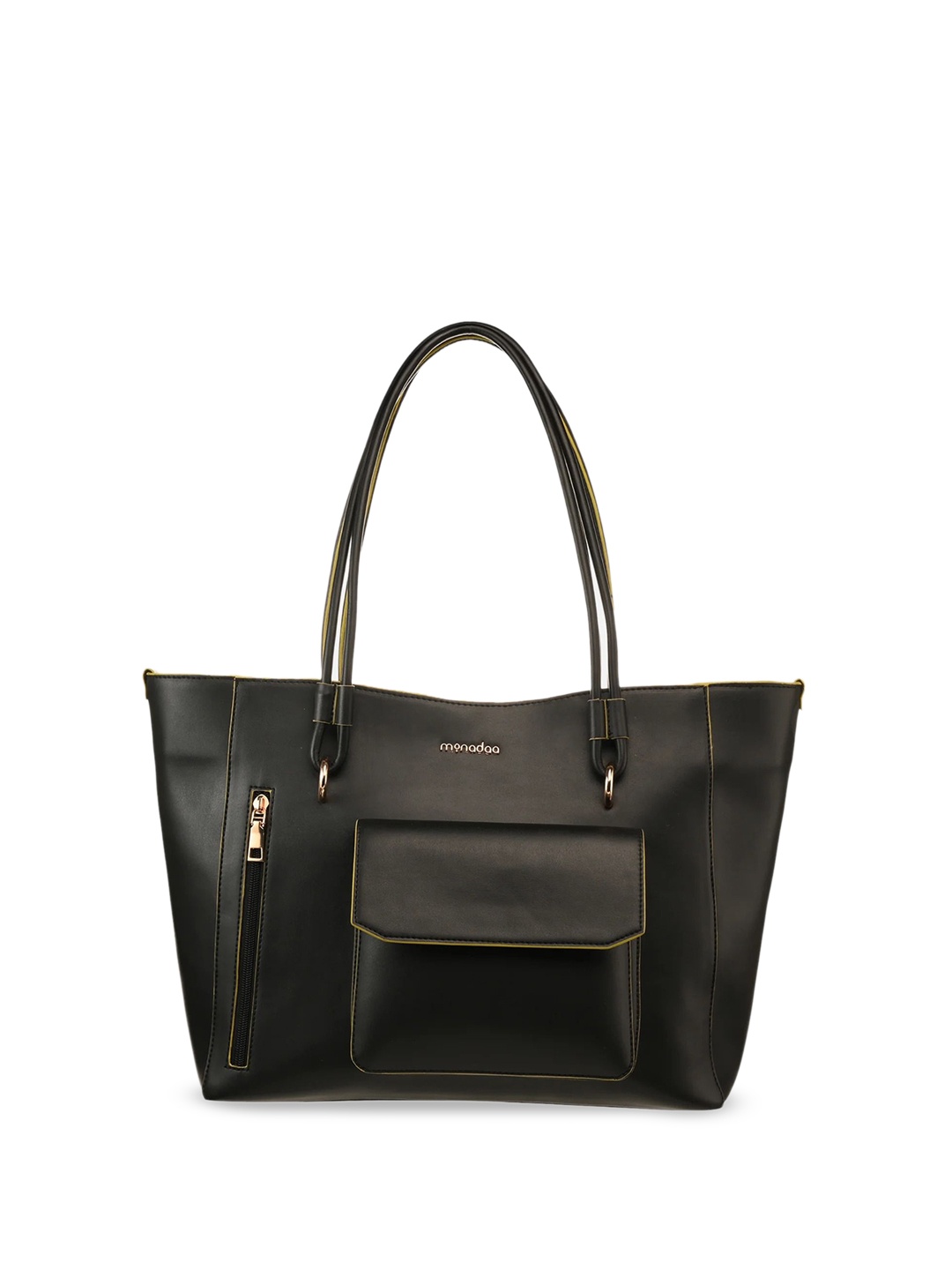 

Monadaa Oversized Shopper Tote Bag, Black