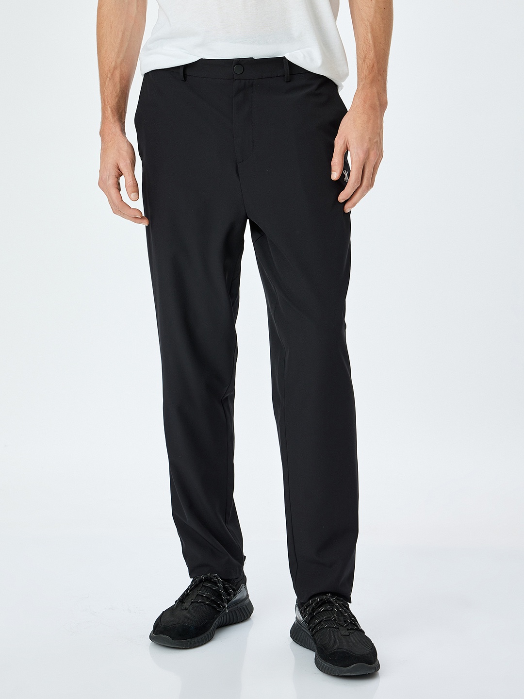 

Koton Men Mid-Rise Track Pants, Black