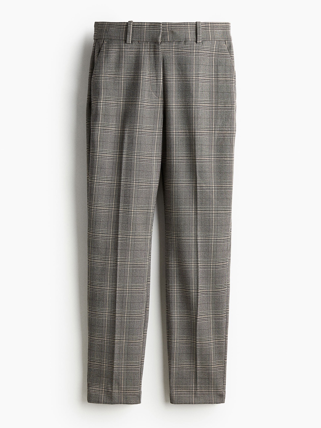 

H&M Women Cigarette Trousers, Grey