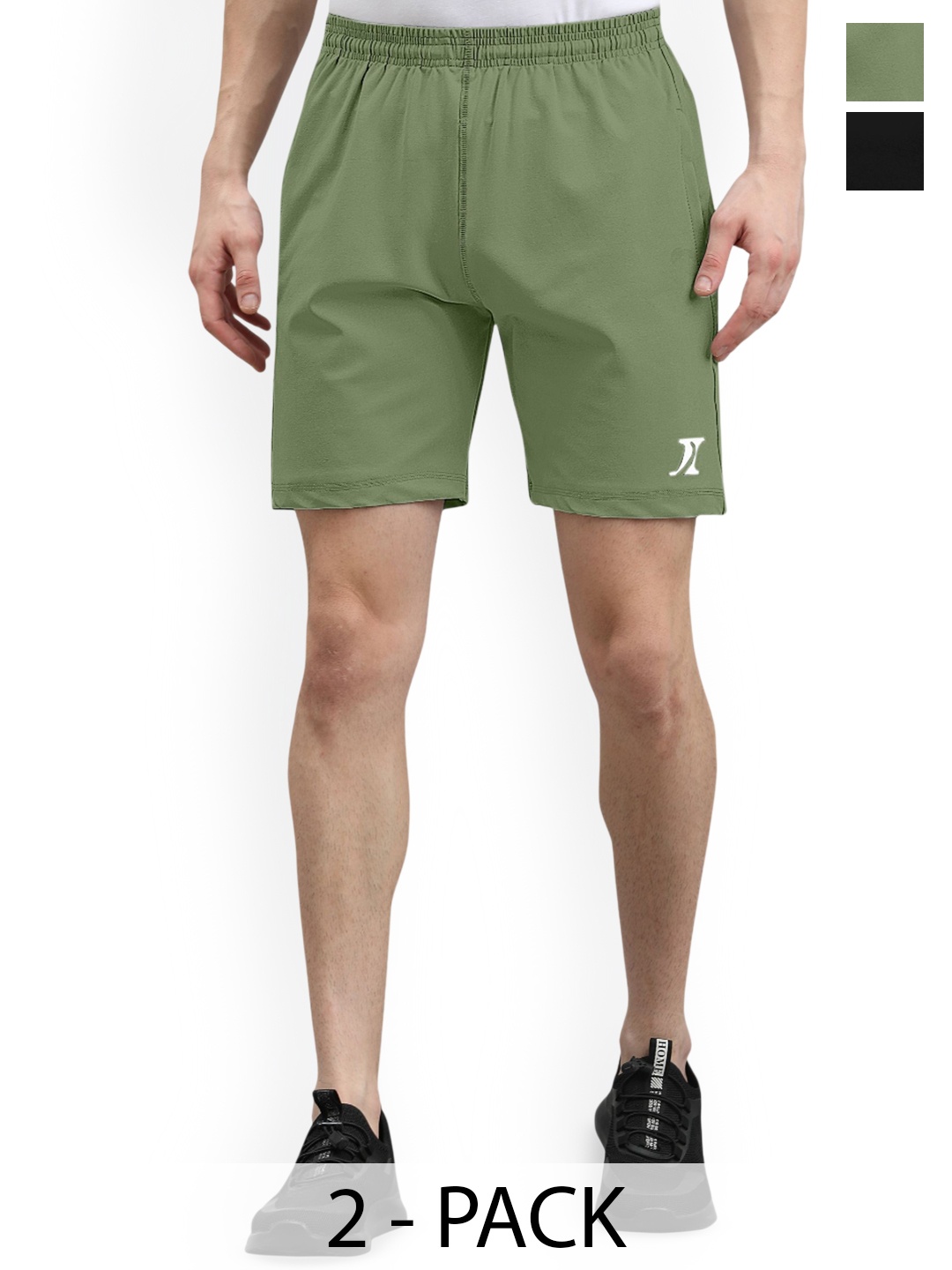 

INDICLUB Men Running Sports Shorts, Multi