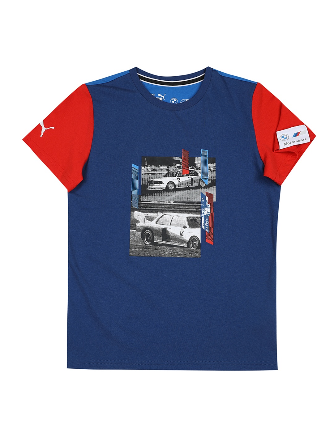 

PUMA Kids BMW M Motorsport Car Graphic Youth T-shirt, Blue