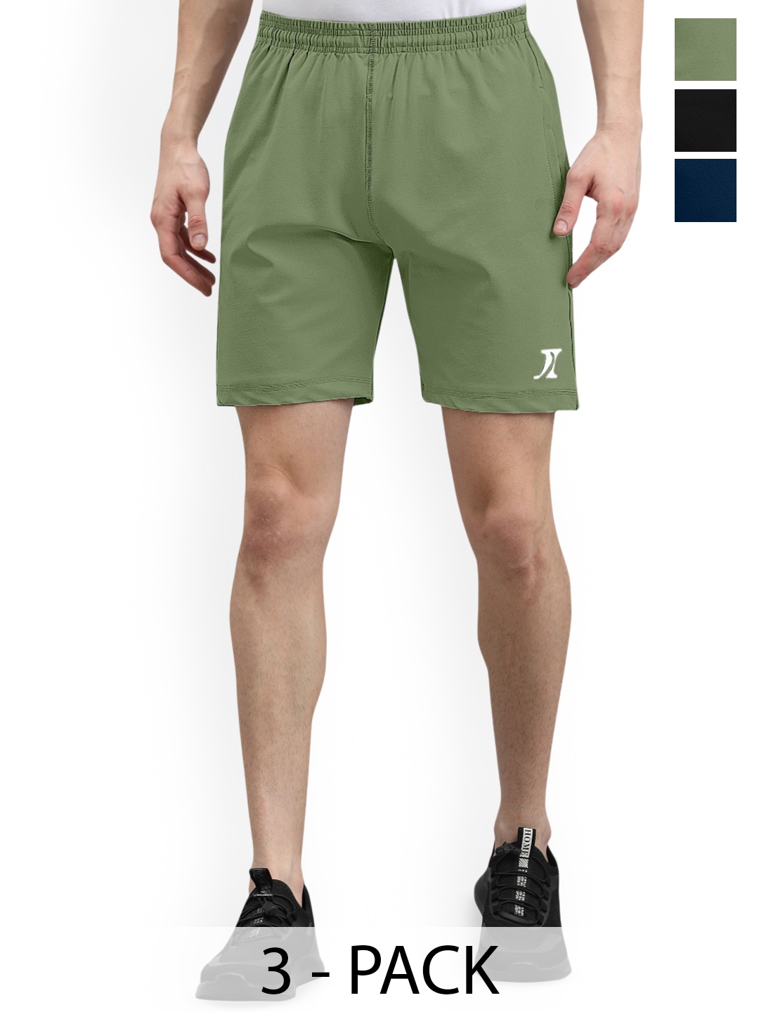 

INDICLUB Men Running Sports Shorts, Multi