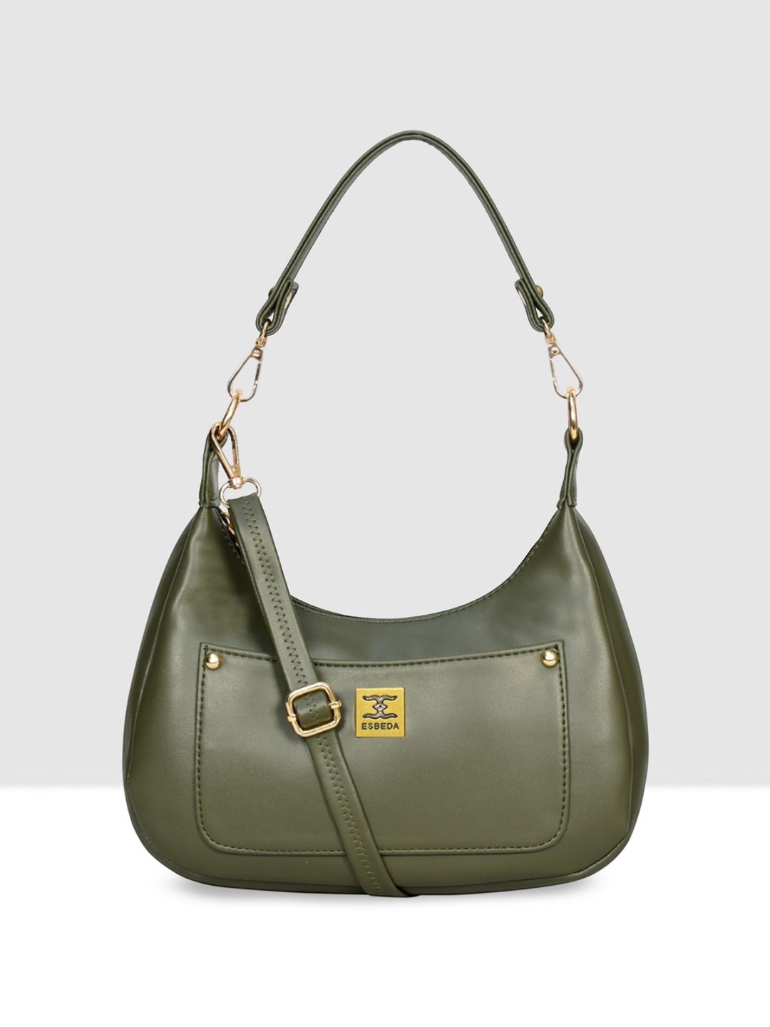 

ESBEDA PU Swagger Sling Bag, Olive