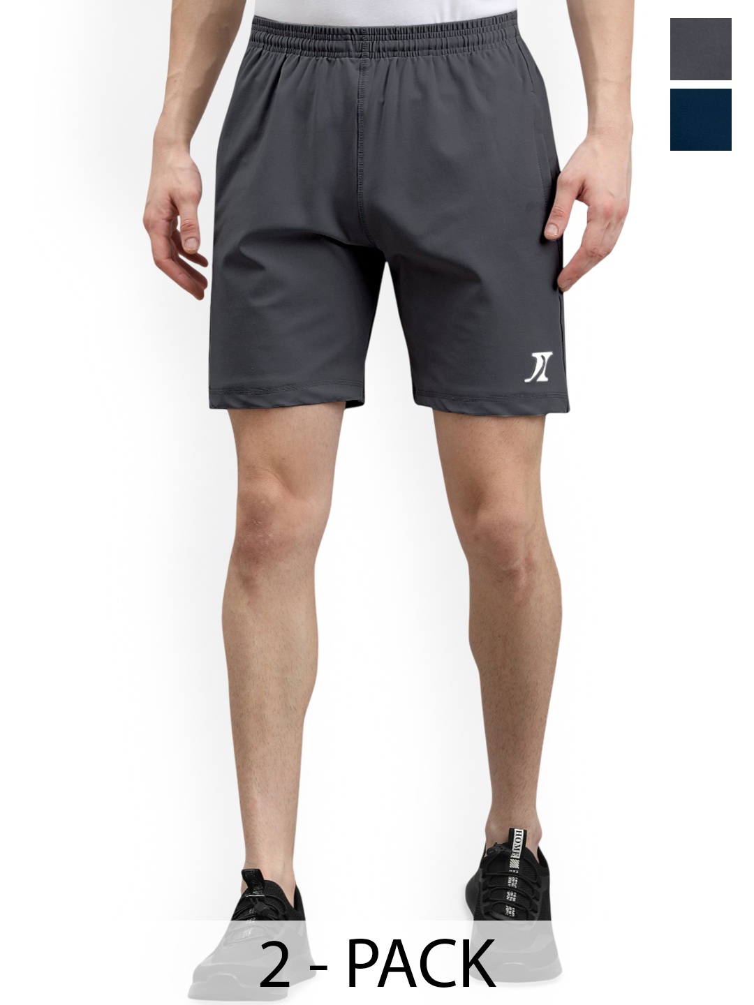 

INDICLUB Men Running Sports Shorts, Multi