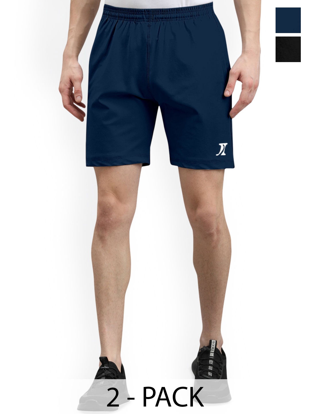 

INDICLUB Men Running Sports Shorts, Multi