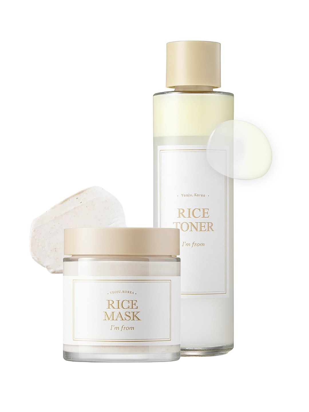 

I'm from Rice Toner Mask Set, White