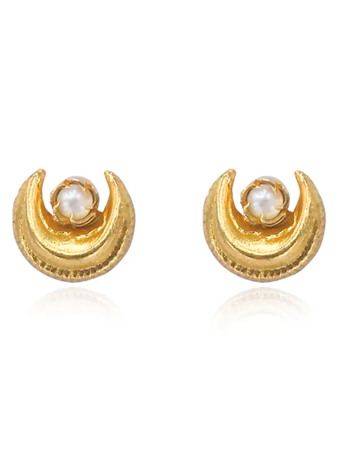 

Unniyarcha 92.5 Silver Contemporary Studs Earrings