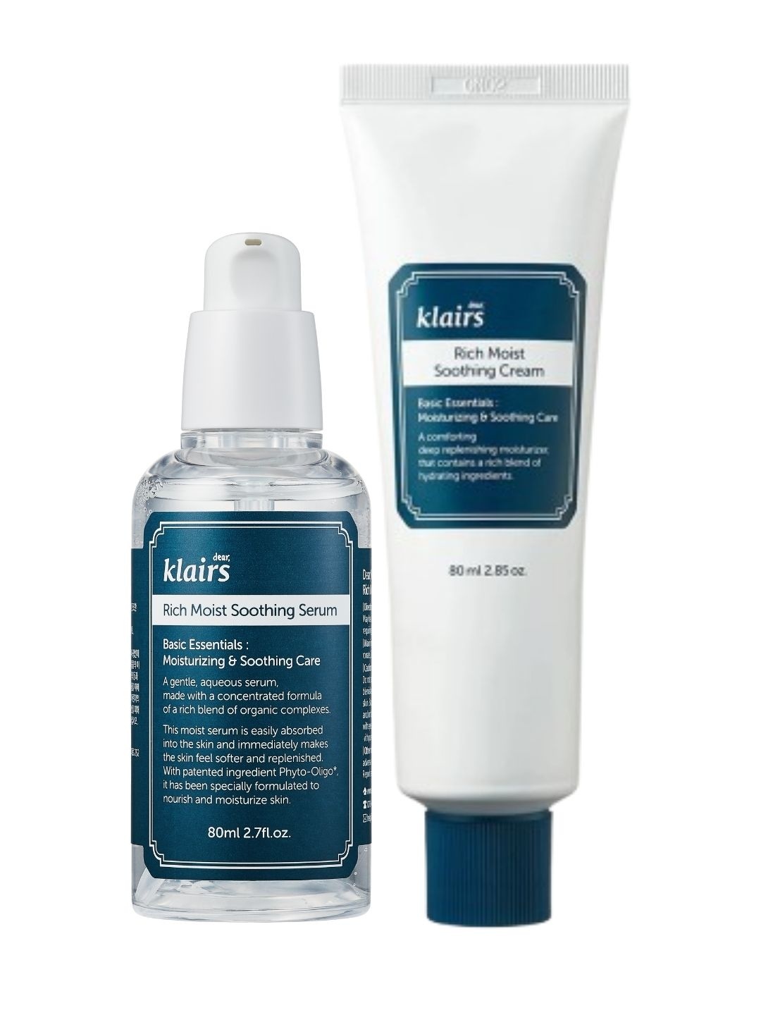 

dear klairs Rich Moist Soothing Set, White