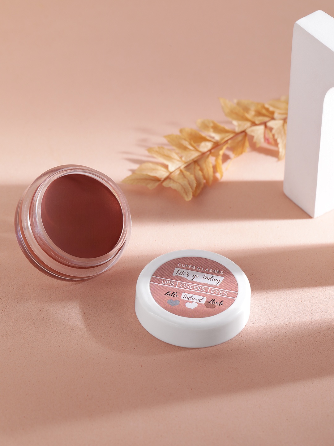 

CUFFS N LASHES Let's Go Tinting Lip, Cheek & Eye Tint 10g - Kulhad 05, Brown