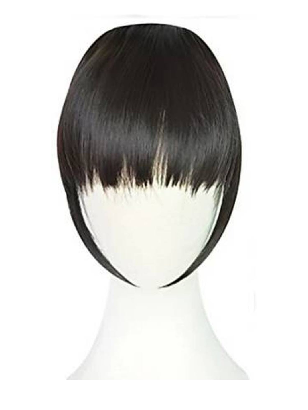 

CRIBE Fringe Clip In Straight Scalp Topper Hair Extension - Black