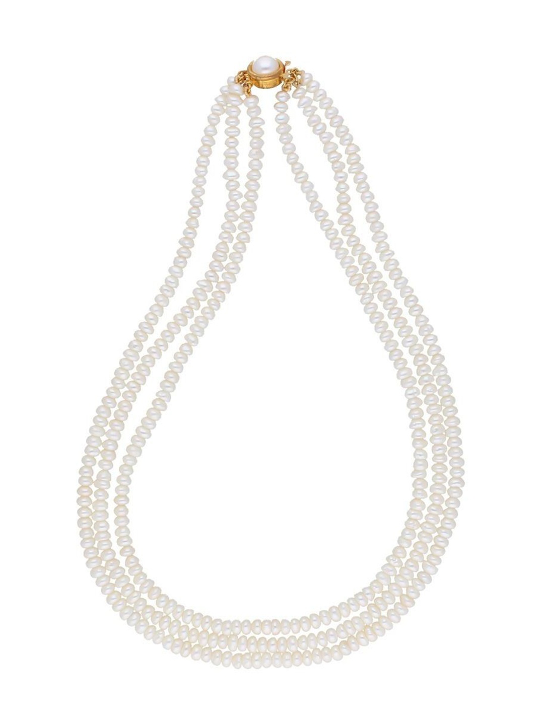

Sri Jagdamba Pearls Dealer Gold-Plated Pearls-Beaded Jewellery Set