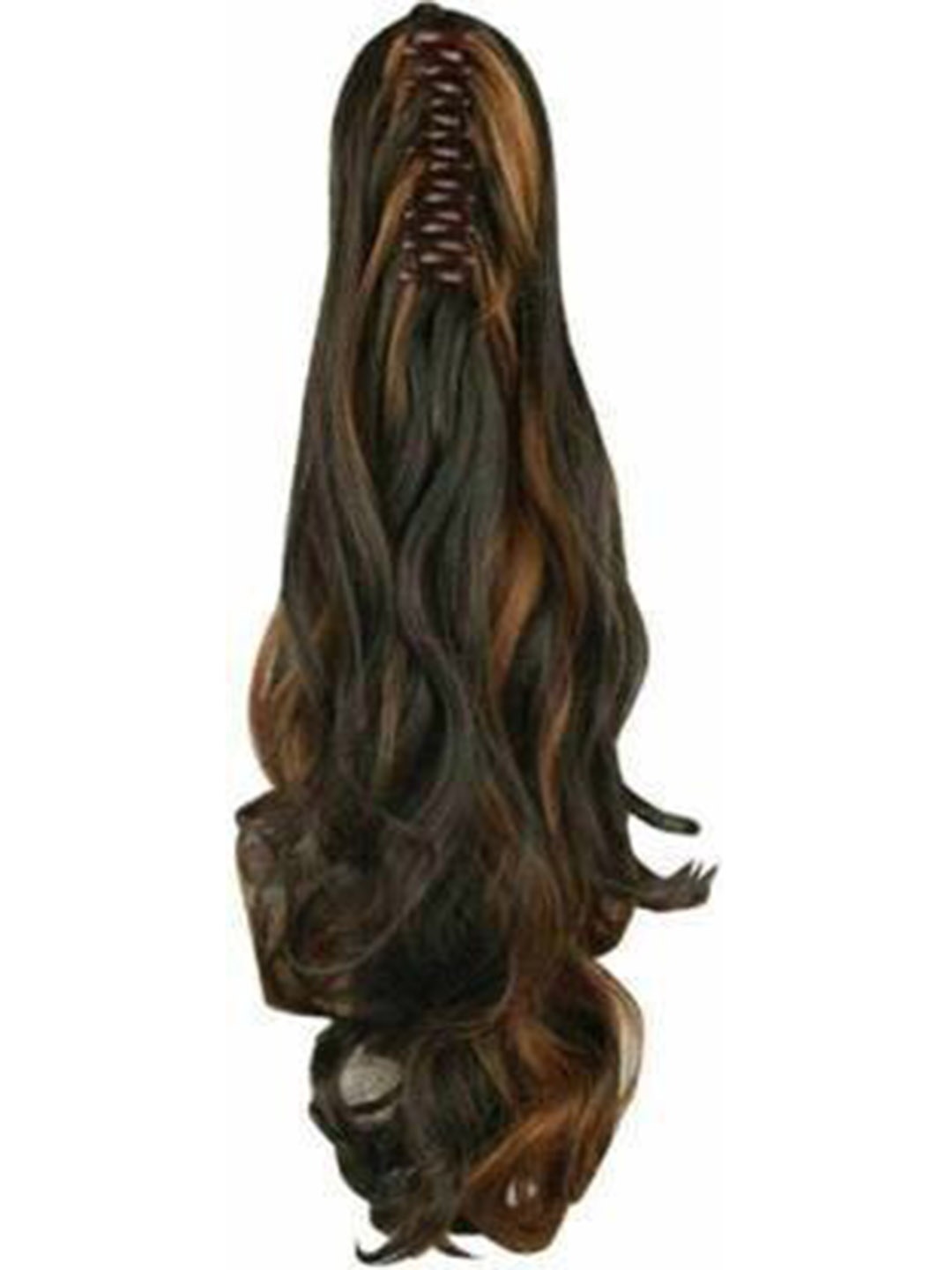 

CRIBE Clip-In Wavy Ponytail Hair Extension - Black