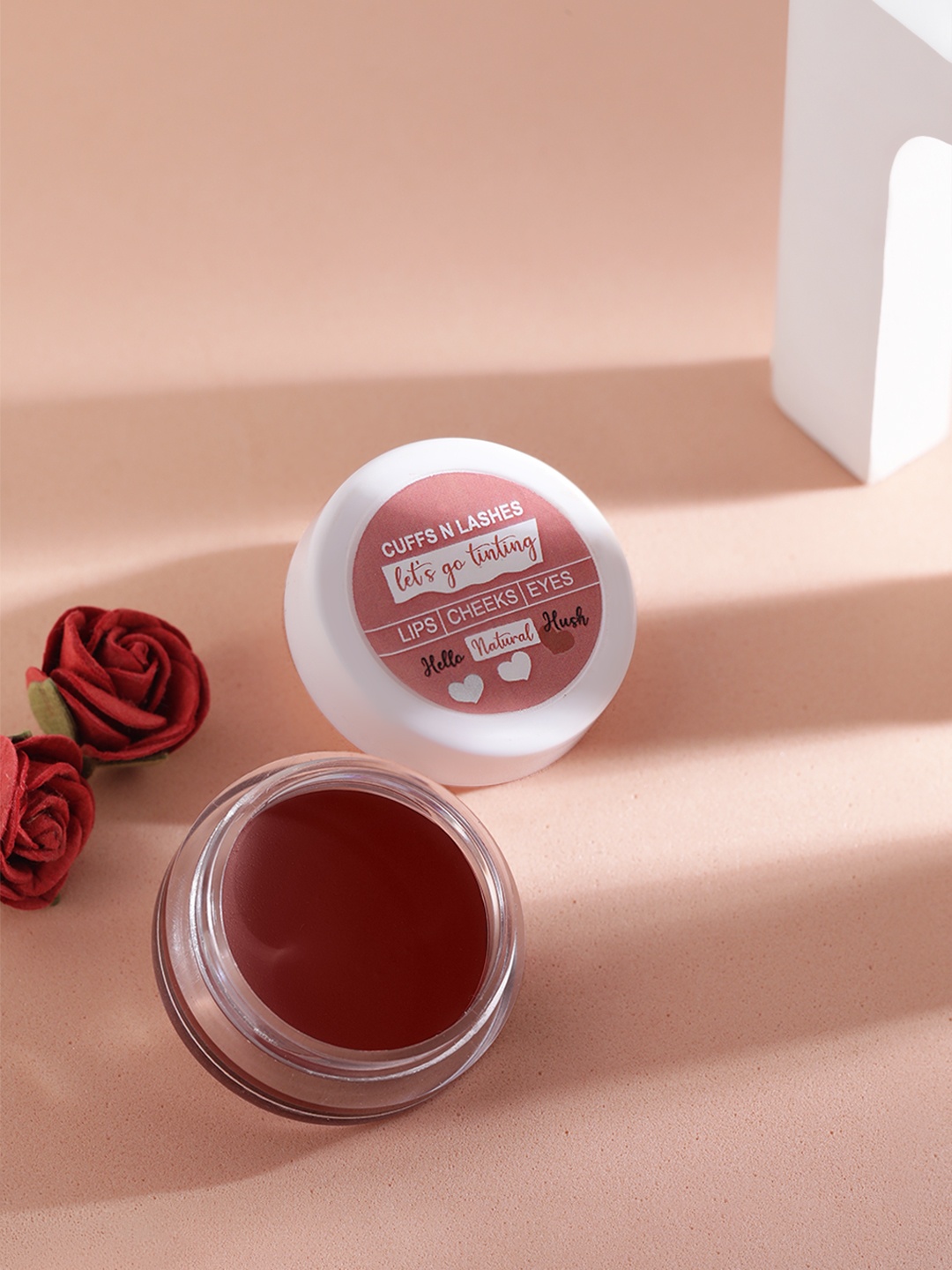 

CUFFS N LASHES Let's Go Tinting Lip, Cheek & Eye Tint 10g - Pepper Potts 10, Brown