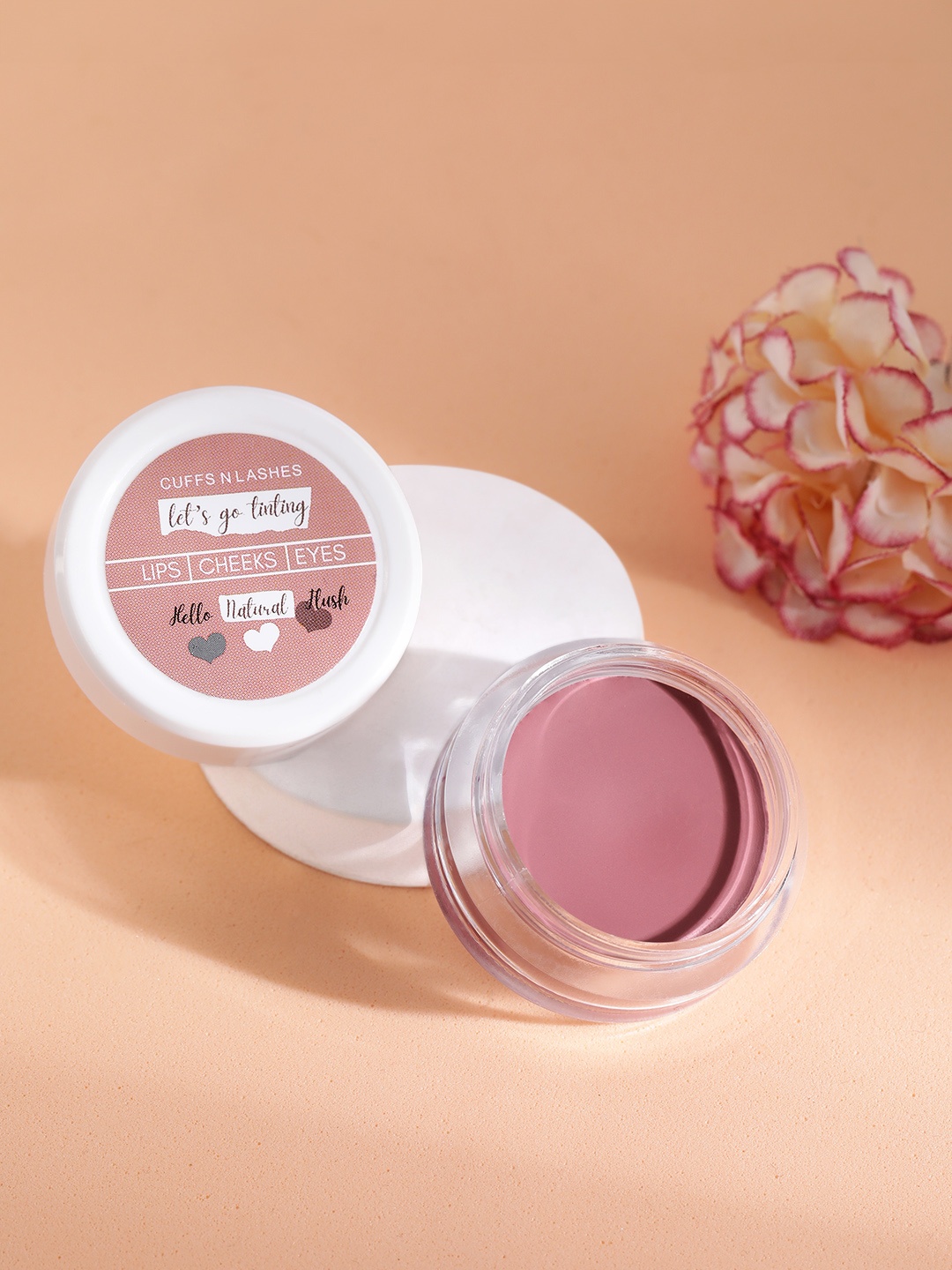 

CUFFS N LASHES Let's Go Tinting Lip, Cheek & Eye Tint 10g - Destiny 02, Mauve