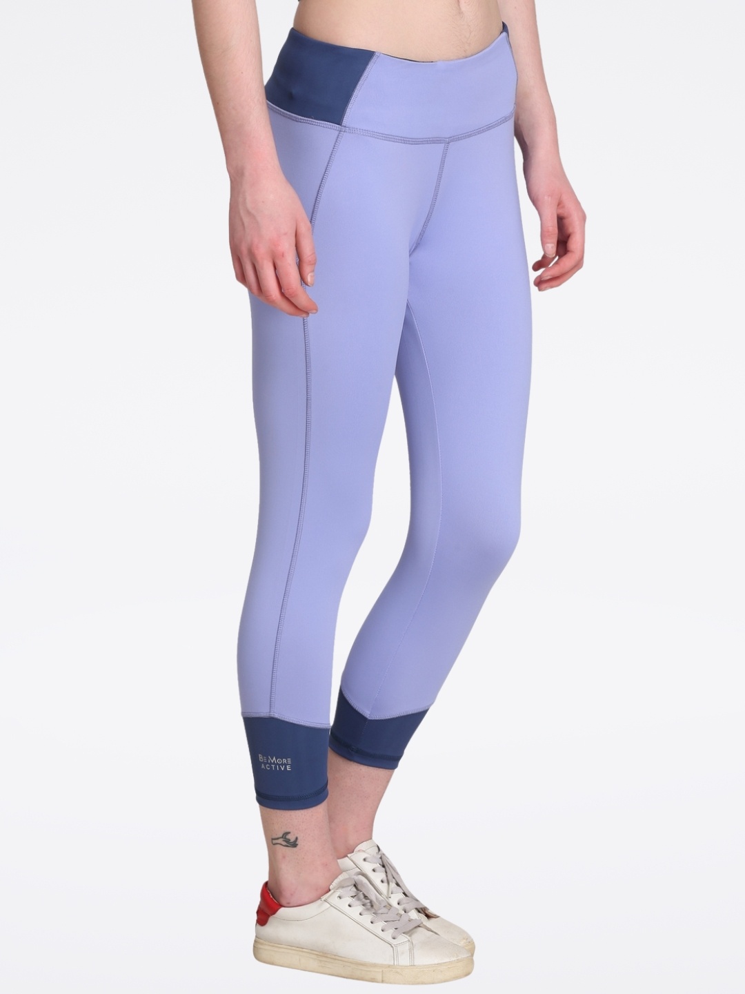 

Body Mechanics Women Skinny Fit Ankle-Length Gym Tight, Blue