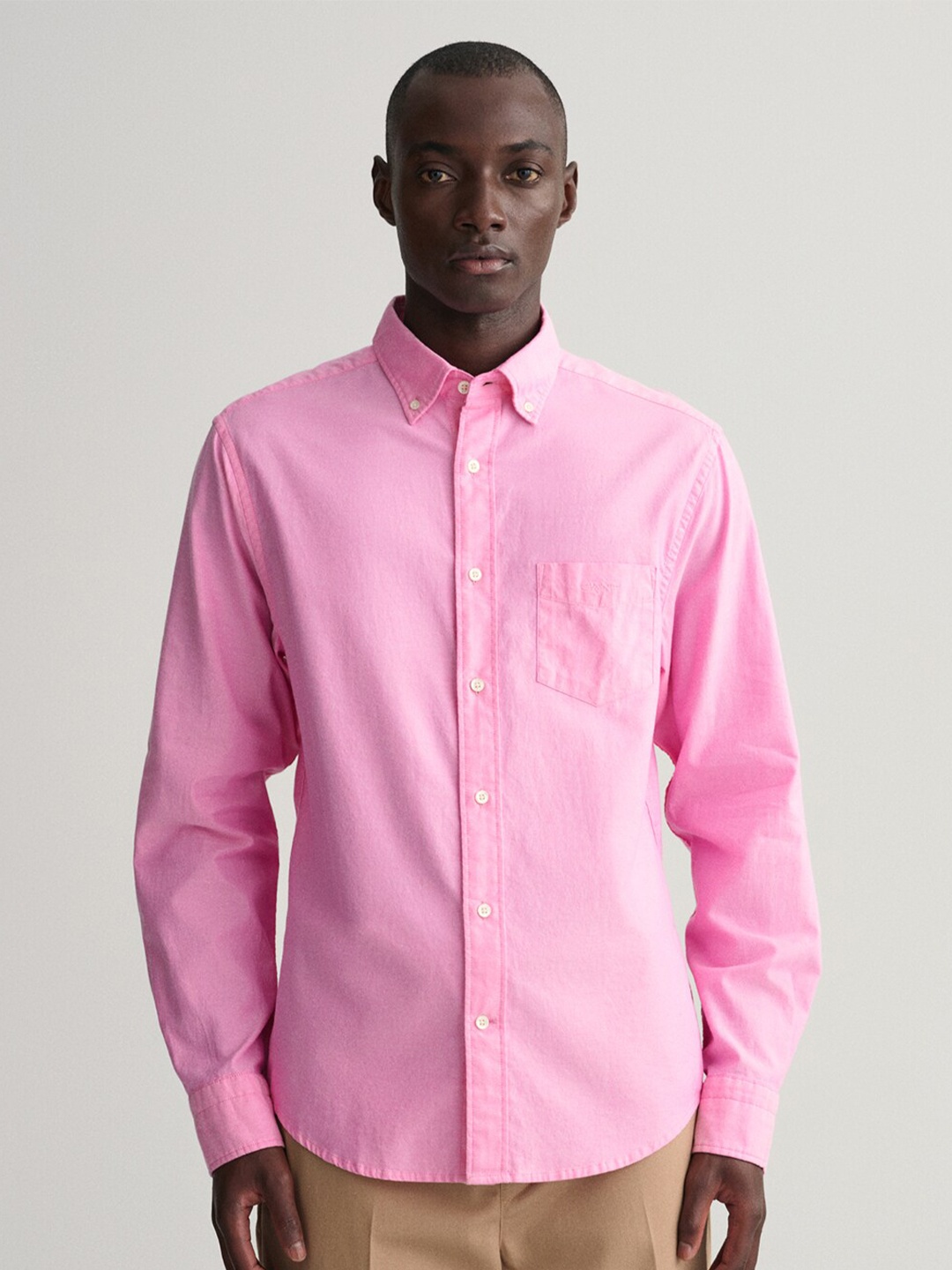 

GANT Men Comfort Cotton Casual Shirt, Pink