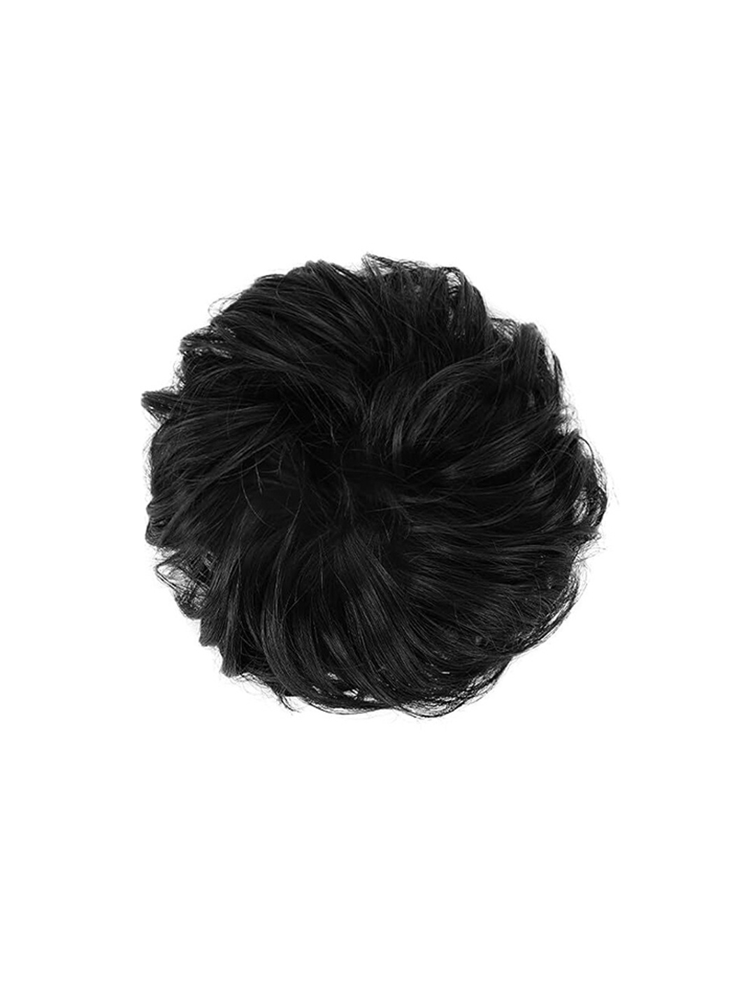 

CRIBE RD-Rafall Halo Curly Bun Hair Extension - Black