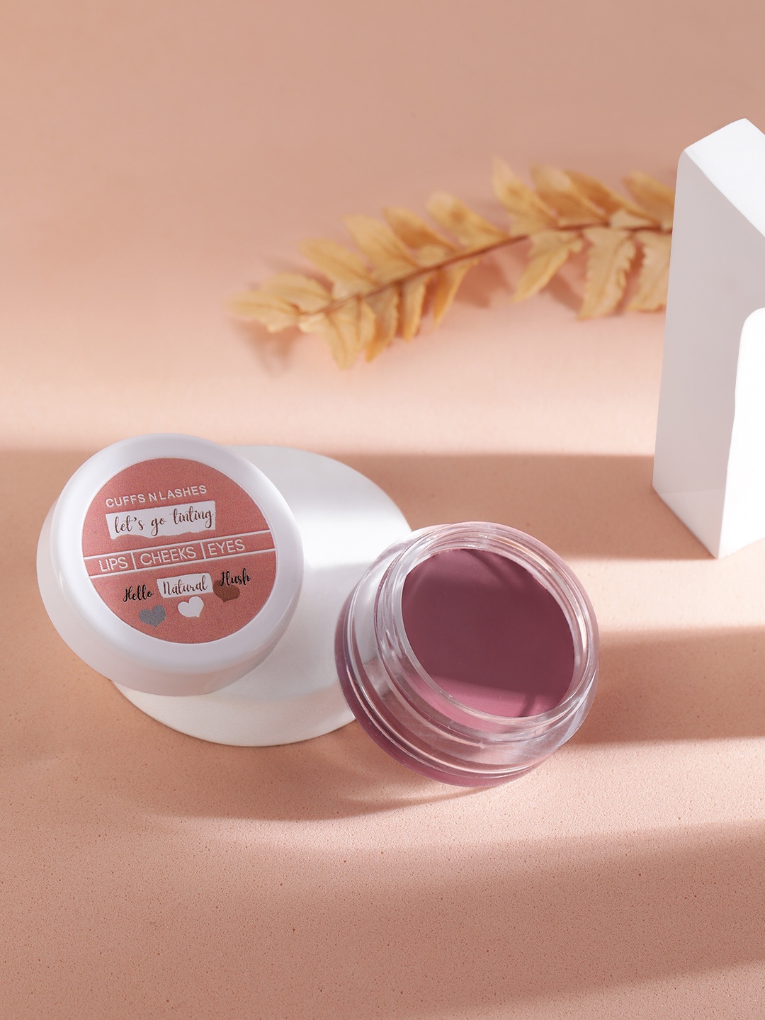 

CUFFS N LASHES Let's Go Tinting Lip, Cheek & Eye Tint 10g - Boss Mum 03, Pink