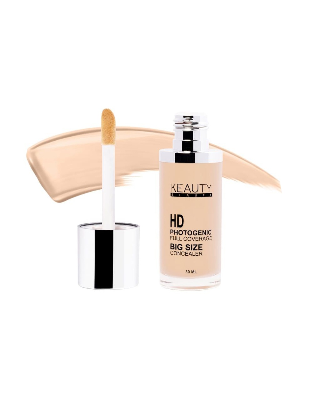 

Keauty Beauty HD Photogenic Full Coverage Liquid Concealer - 30 ml Shade - 05, Beige