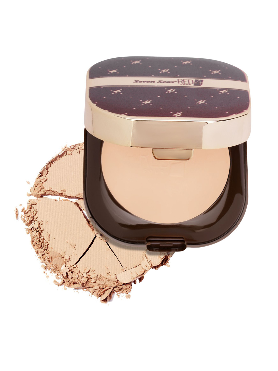 

Seven Seas Red4 Stay Weightless Long Lasting & Waterproof Compact Powder- 43.4 g -Skin 02, Beige