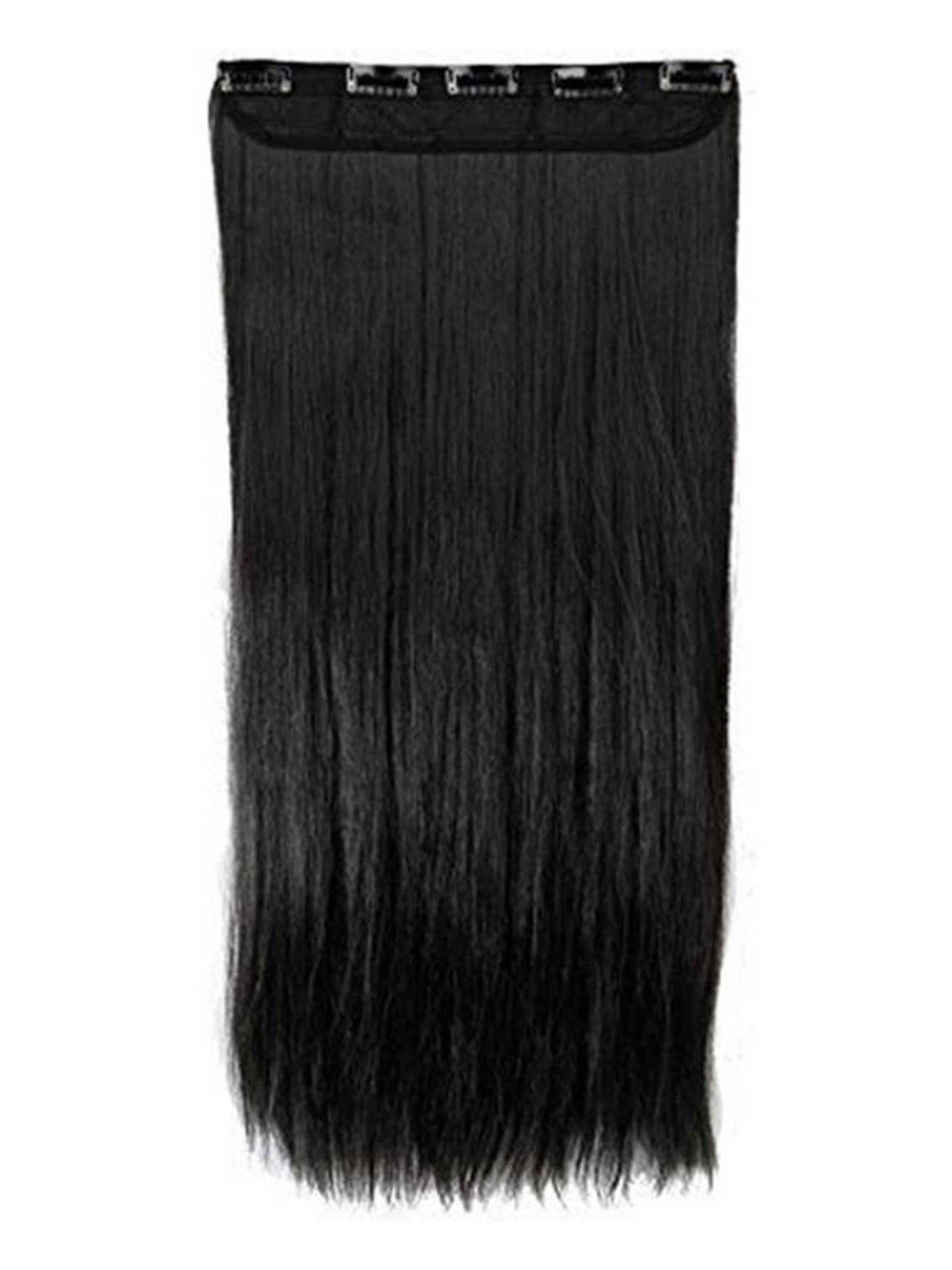 

CRIBE Clip-In Straight Locks Hair Extension - Black
