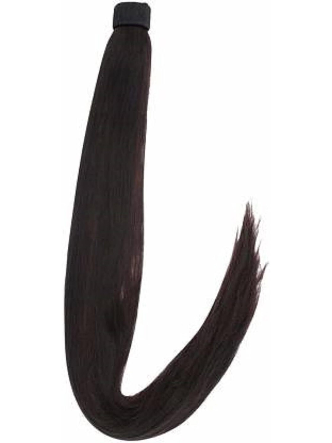 

CRIBE Futta Clip-In Straight Ponytail Hair Extension - Black