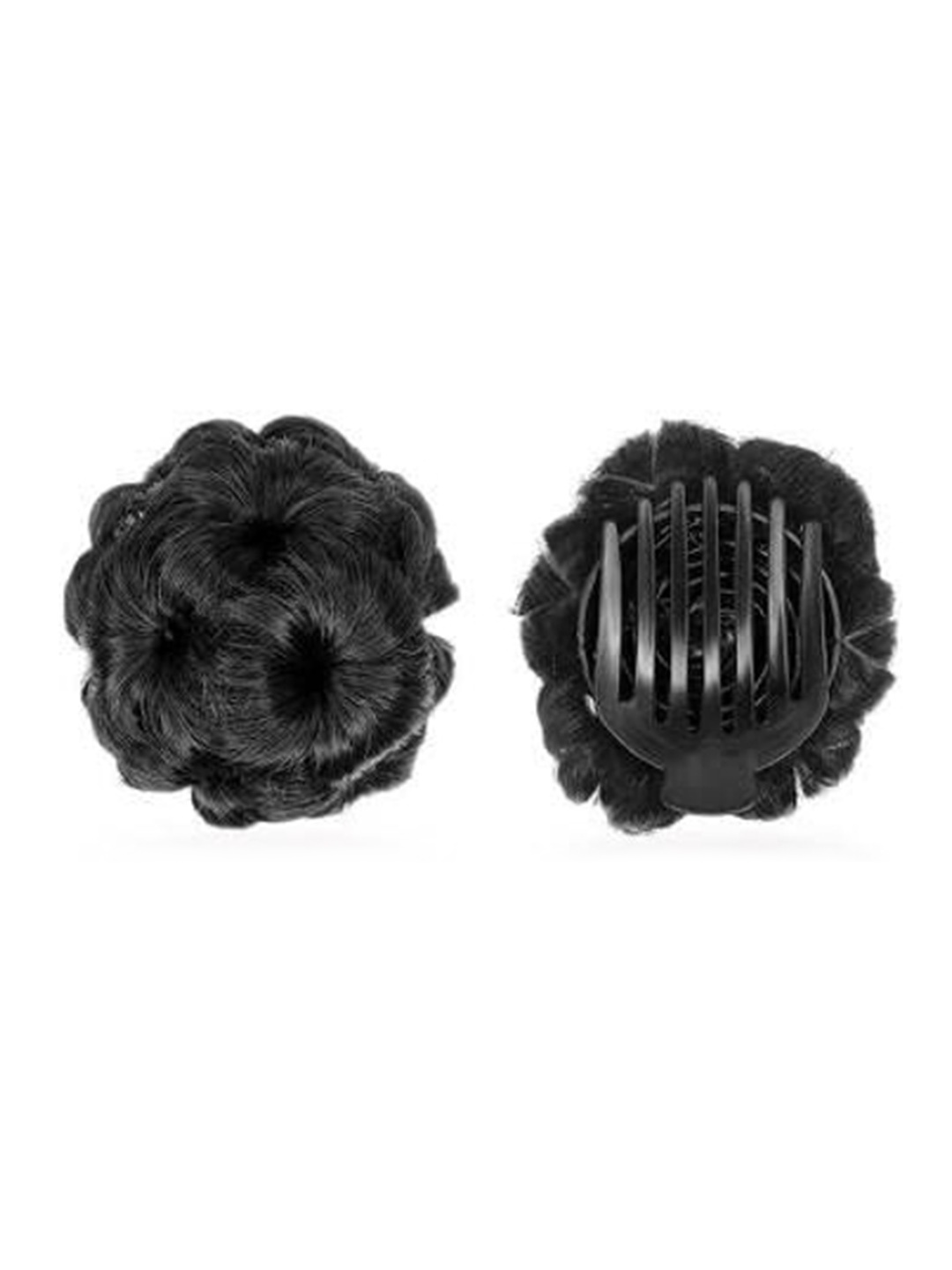 

CRIBE Clip-In Wavy Bun Hair Extension - Black - 3.9 Inch