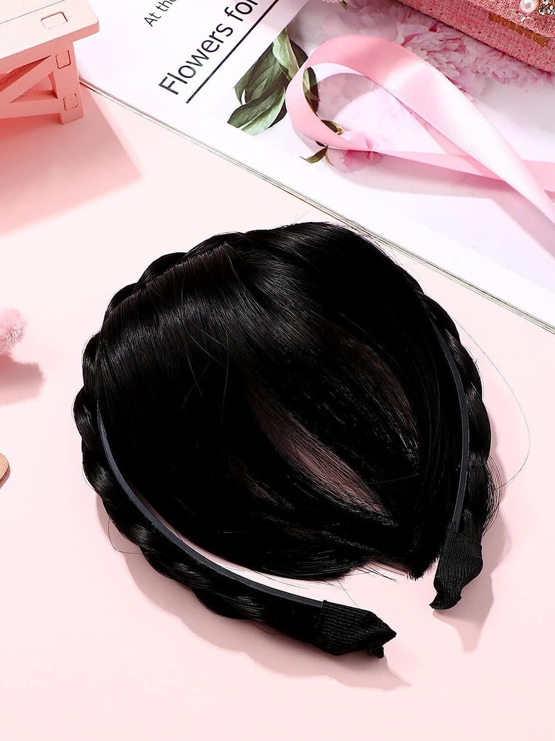 

CRIBE Clip-In Straight Scalp Topper Hair Extension - Black