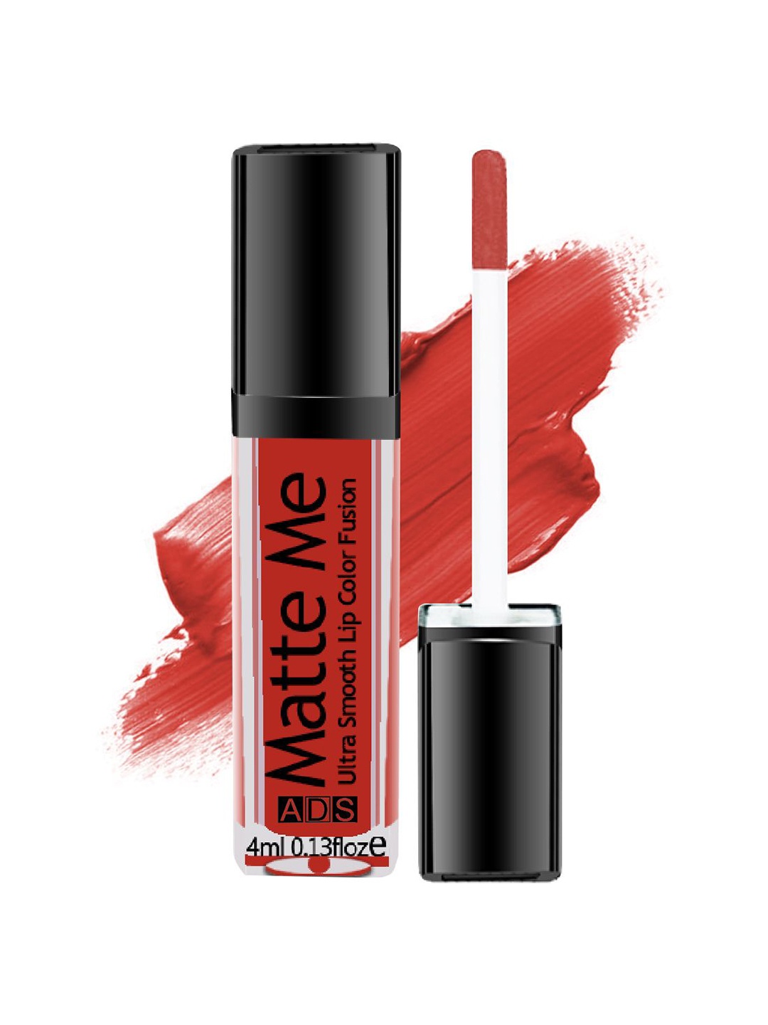 

A.D.S Matte Me Long Lasting Liquid Lipstick 4 ml - Foxy Ice 14, Red