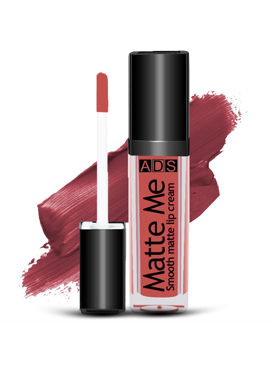 

A.D.S Matte Me Long Lasting Mini Liquid Lipstick 3 ml - RainDrop 18, Maroon