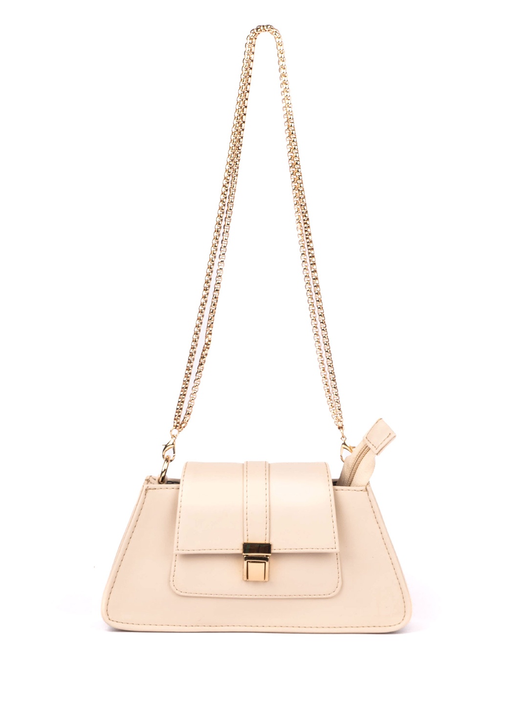 

Strokes by Namrata Mehta Women Solid Structured Sling Bag, Pink