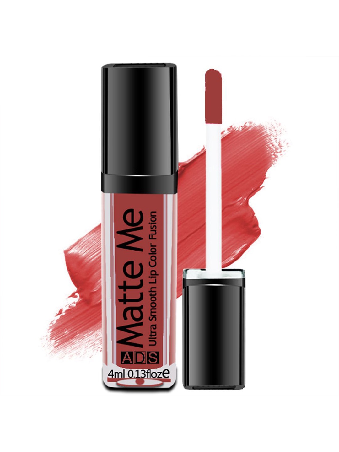 

A.D.S Matte Me Long Lasting Liquid Lipstick 4 ml - Happy Lips 09, Maroon