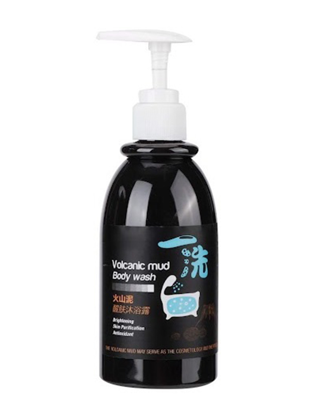 

GROOVY Volcanic Mud Body Wash - 250 ml, White