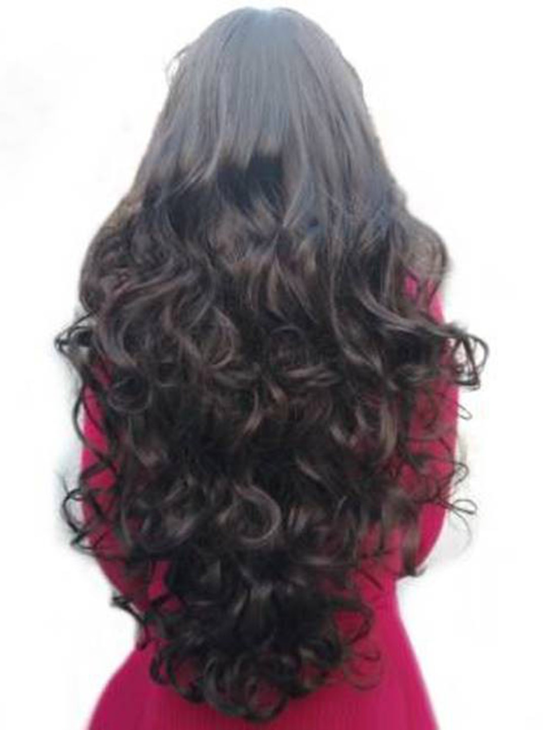 

CRIBE Clip-In Wavy Locks Hair Extension - Brown