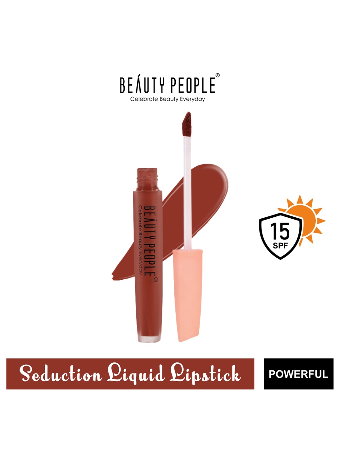 

Beauty People Seduction Liquid Lipstick - 4ml - Powerful, Brown