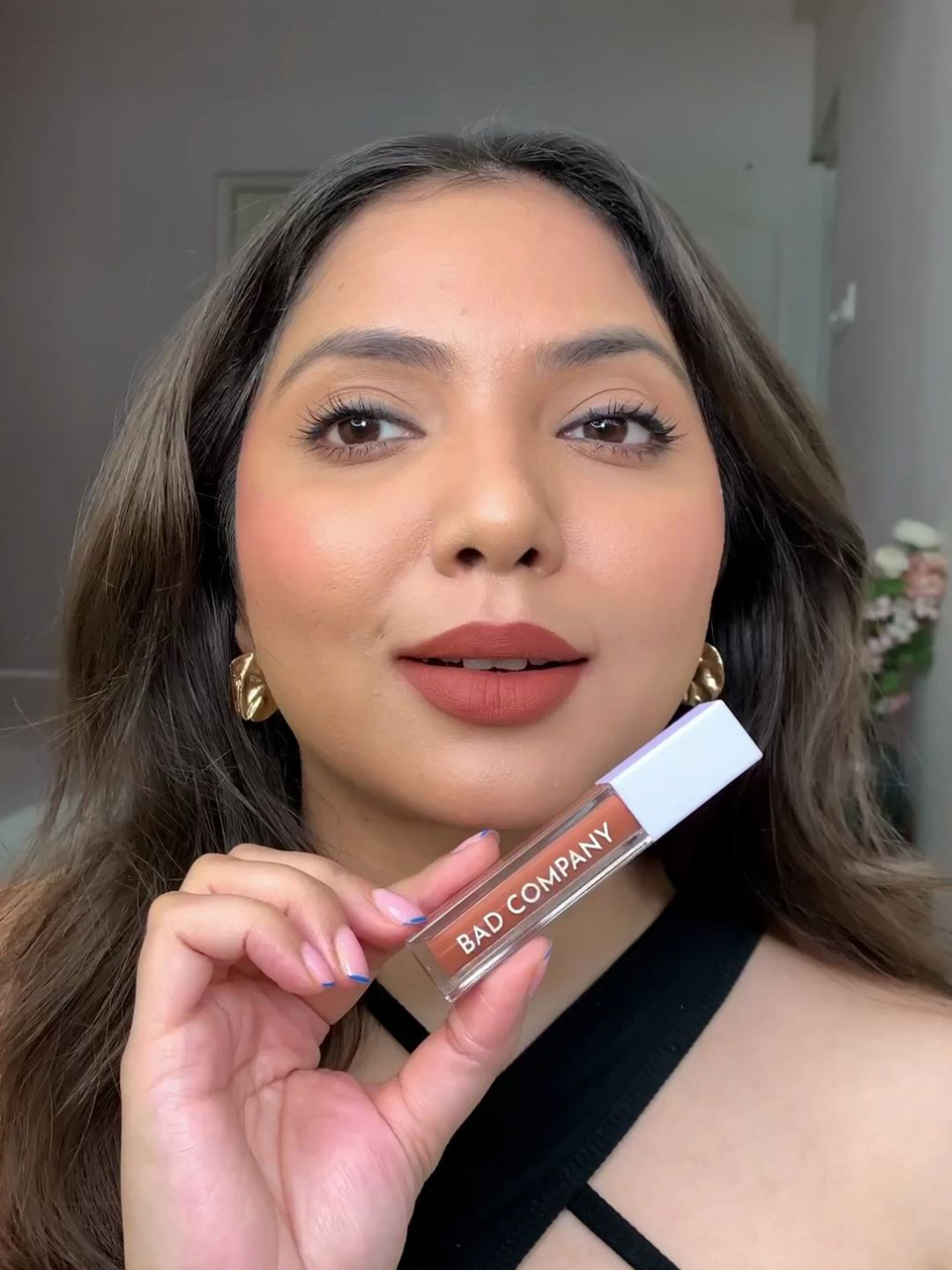

BAD COMPANY Unstoppable Hydra Matte Liquid Lipstick - 5 ml - Goals. Grind 05, Brown