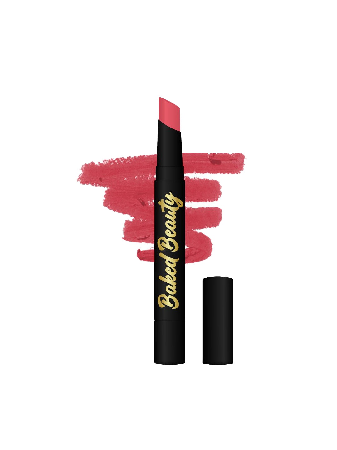 

Baked Beauty My Crayon Lip Crayon Lipstick With Vitamin E - Forget Me Not FM-03, Red