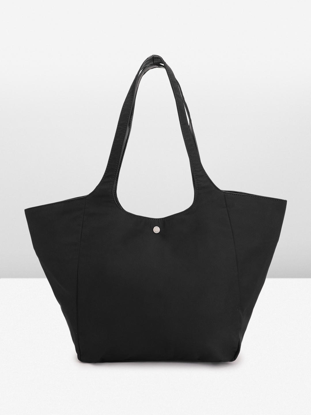 

MANGO Structured Tote Bag, Black