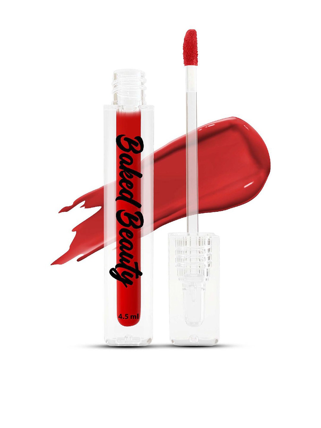 

Baked Beauty Matte Finish Liquid Lipstick with Vitamin E & Jojoba Oil 4.5 ml - You Glow Girl, Red