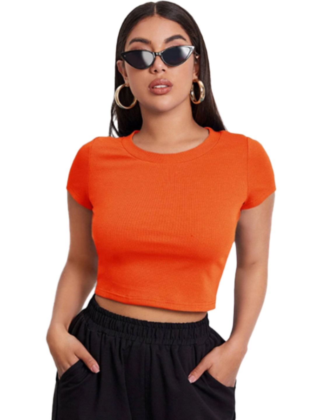 

BAESD Crop Top, Orange