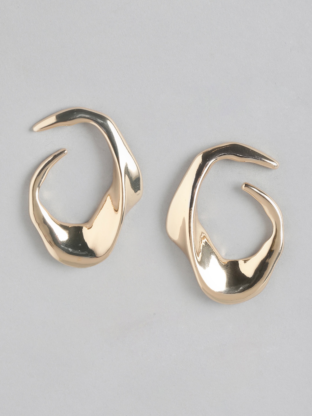 

Forever New Gold Plated Contemporary Studs Earrings