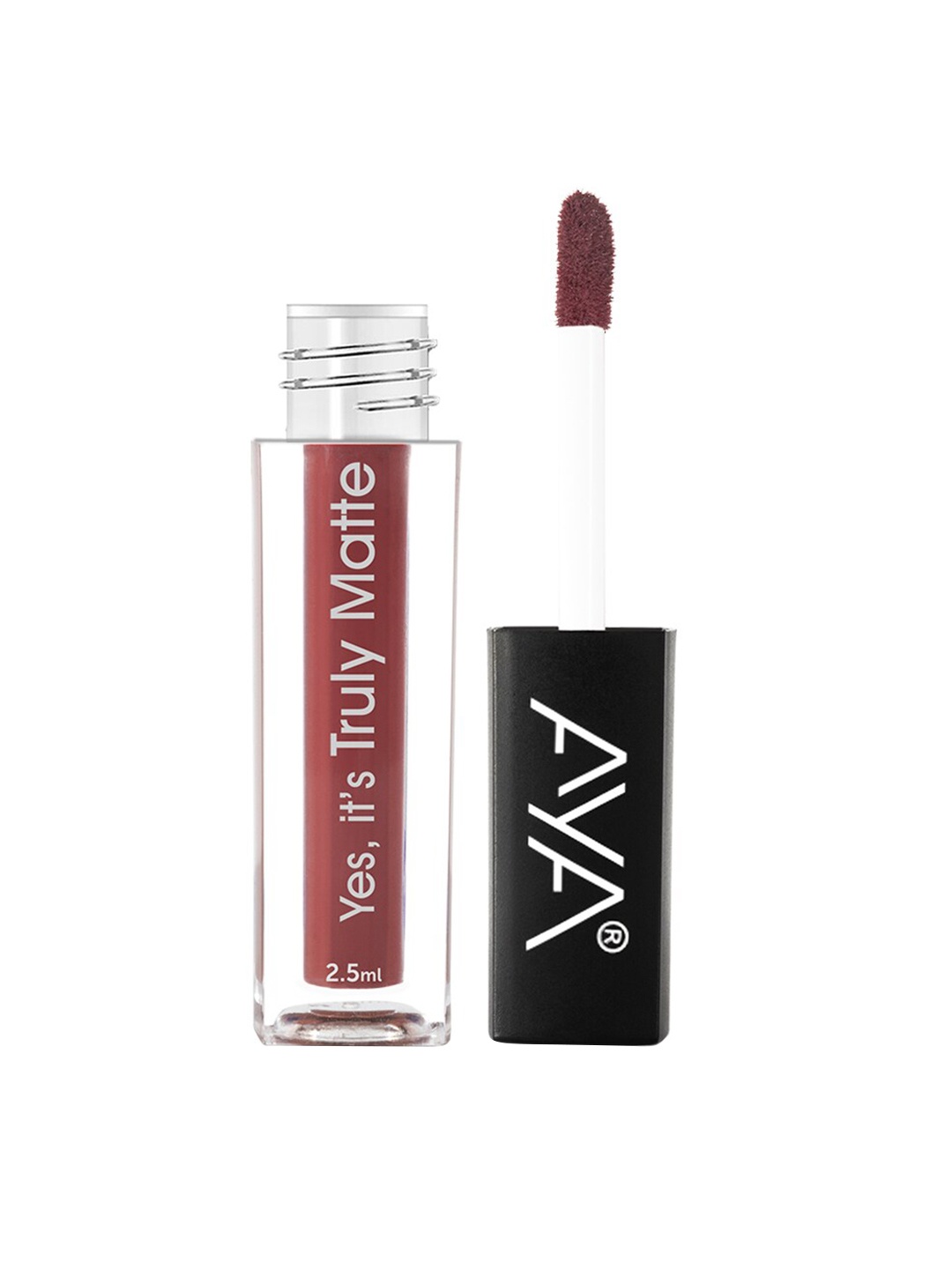 

AYA Yes Its Truly Matte Smudge-Proof Liquid Lipstick - 2.5ml - Fire On Ice 09, Pink