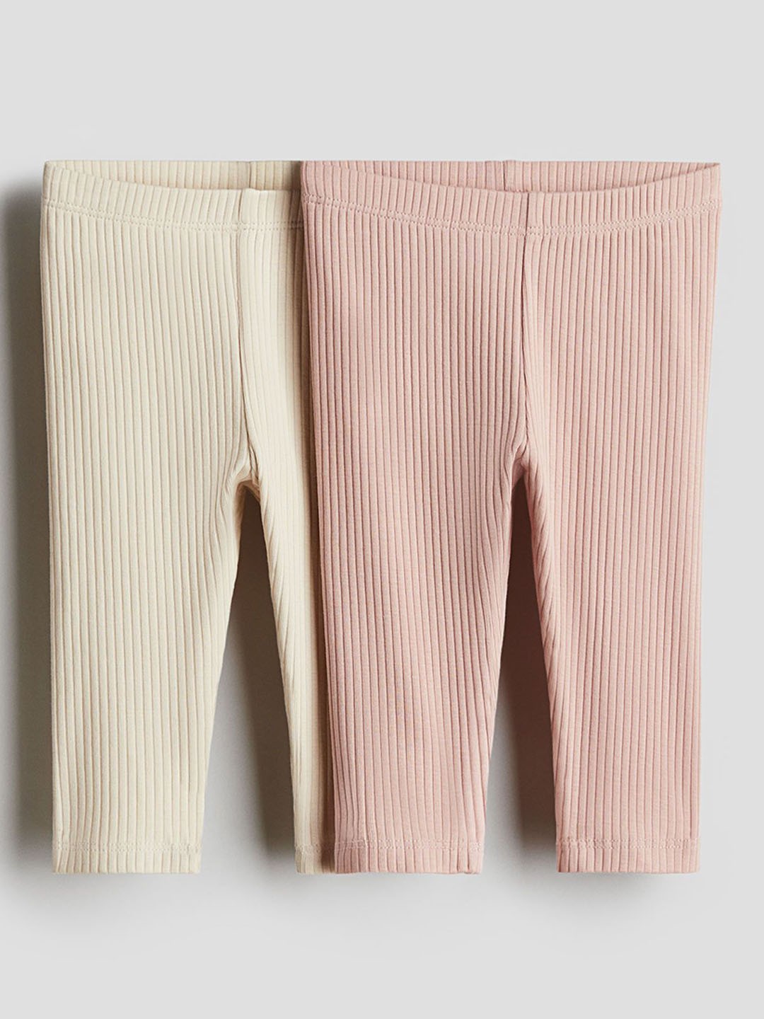 

H&M Girls 2-Pack Leggings, Pink