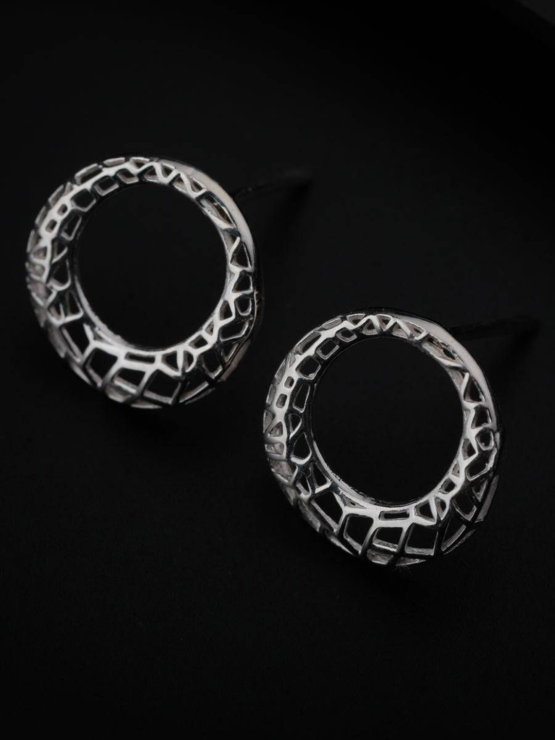 

House of Aadyaa 925 Sterling Silver Classic Studs Earrings