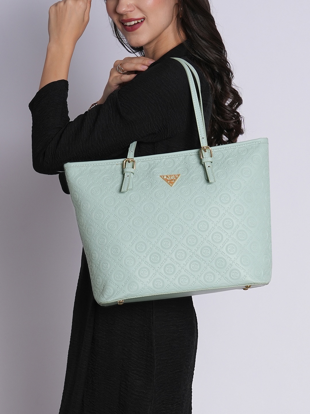 

LAVIE Signature Women Malibu Tote Handbag, Sea green