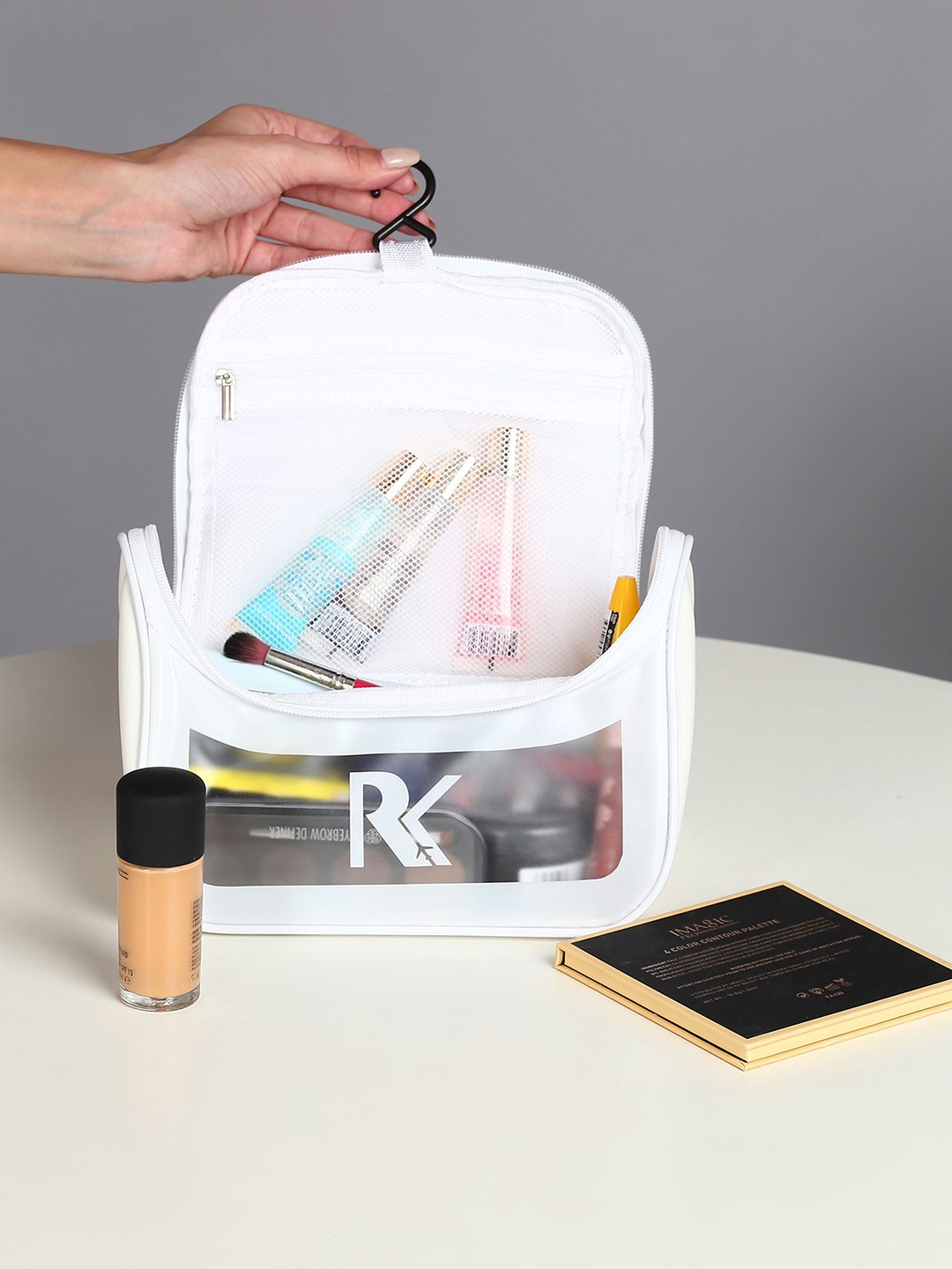 

RRK Waterproof Makeup Pouch, White